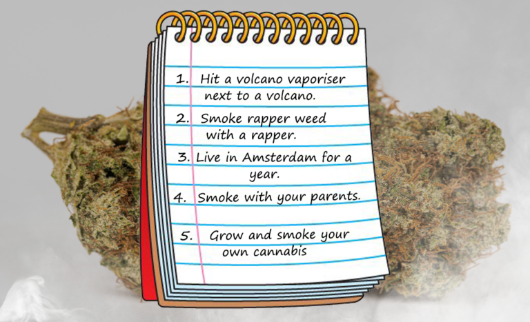 stoner bucket list